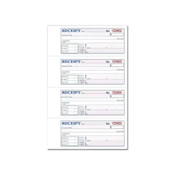 Clearance Receipts, 2.75"L x 7.13"W, 100/Pack (46808) Accounting & Record Journals