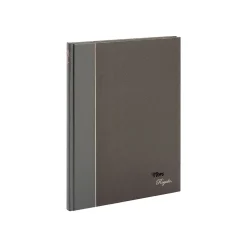 TOPS Royale Professional Notebooks, 8" x 10.5", College Ruled, 96 Sheets, Gray/Silver (25231) New
