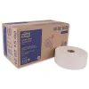 Tork Advanced Jumbo Bath Tissue, Septic Safe, 2-Ply, White, 1600 ft/Roll, 6 Rolls/Carton (TRK12021502)