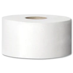 Tork Advanced Mini Jumbo Roll Bath Tissue, Septic Safe, 2-Ply, White, 3.48" x 751 ft, 12 Rolls/Carton (TRK12024402)