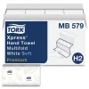 Paper Towels<Tork Premium Soft Xpress 3-Panel Multifold Hand Towels, 9.13" x 9.5", 135/Packs, 16 Packs/Carton (TRKMB579)