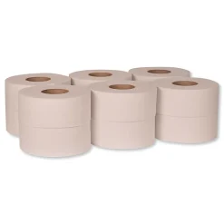 Tork Universal Jumbo Bath Tissue, Septic Safe, 1-Ply, White, 3.48