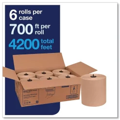 Paper Towels<Tork Universal Matic Hardwound Paper Towels, 1-ply, 6 Rolls/Carton (TRK290088)