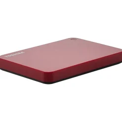 Toshiba Canvio Advance HDTC910XR3AA 1TB USB 3.0 Portable External Hard Drive, Red* External Hard Drives