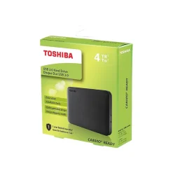 Toshiba Canvio 4TB USB 3.0 External Hard Drive, Black (HDTP240XK3CA)* External Hard Drives
