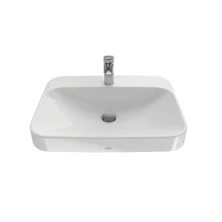 Sinks<Toto Arvina Vessel Vitreous China Bathroom Sink, Cotton White (LT416G#01)