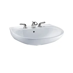 Sinks<Toto Prominence Pedestal Bathroom Sink, Cotton White (LT242G#01)