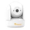 Security Cameras & Systems<Toucan Seek Wireless Indoor Smart Plug-In Pan and Tilt Security Camera Wi-Fi Night Vision 2-Way Talk Live View, White