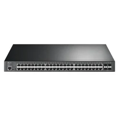TP-LINK JetStream 48-Port Gigabit Ethernet PoE+ Managed Switch, Black (TL-SG3452P)* Ethernet Switches & Splitters