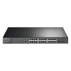 TP-LINK JetStream 24-Port Gigabit Ethernet PoE+ Managed Switch, Black (TL-SG3428XMP)* Ethernet Switches & Splitters
