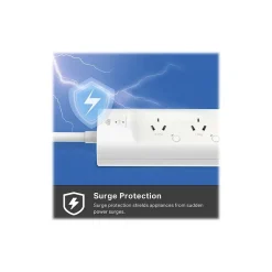 Surge Protectors & Power Strips<TP-LINK Kasa Smart 3-Outlet 2-USB Port Surge Protector, White (KP303)