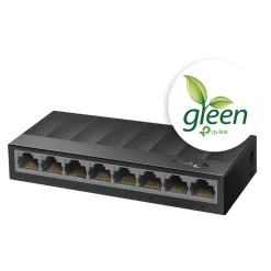 TP-LINK LS1008G Litewave 8 Port Layer 2 Gigabit Ethernet Switch Unmanaged, Black* Ethernet Switches & Splitters