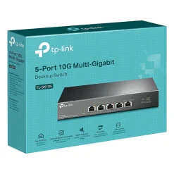 TP-LINK 5-Port Multi-Gigabit Unmanaged Switch, Black (TL-SX105)* Ethernet Switches & Splitters