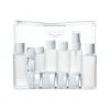 Travel Smart 13-Piece Plastic Toiletry Bag Kit, Clear/White (TS333XR)