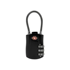 Travelon 3-Digit Combination Lock, Black (13112-500)