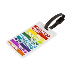 Travelon Hot Spots Luggage Tag, Multicolored, 2/Pack (12740-000)