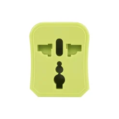 Travelon Universal Plastic Travel Power Adapter, Lime (19508-440)