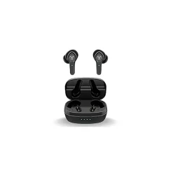 Treblab X9 Pro Wireless Noise Canceling Earbuds, Bluetooth, Black