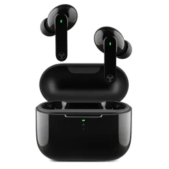 Treblab X1 True Wireless Earbuds, Waterproof IPX4, Bluetooth, Black