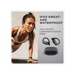 Treblab X3-Pro Bluetooth Wireless Earbuds with Earhooks, Charging Case (X3-PRO-W)