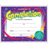 Hot Trend Certificate of Completion Colorful Classics Cert's., 30 CT (T-2963) Awards & Certificates