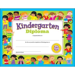 Online TREND Kindergarten Diploma, 30 Per Pack, 6 Packs (T-17005-6) Awards & Certificates