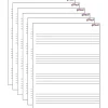 Outlet Trend Music Staff Wipe-Off Chart Laminated Paper Dry-Erase Whiteboard, 17" x 22", 6/Pack (T-27304-6) Dry Erase