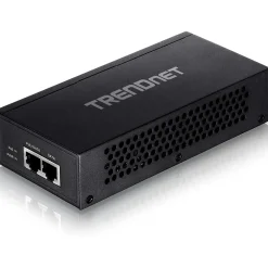TRENDnet TPE-117GI Gigabit PoE+ Injector Supplies PoE (15.4W)/PoE+ (30W) or Ultra PoE (60W)* Ethernet Switches & Splitters