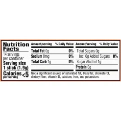 Gum & Mints<Trident Sugar Free Tropical Twist Gum, 14 Pieces/Pack, 12/Box (MOZ01110)