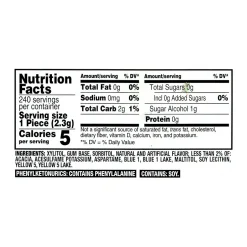 Gum & Mints<Trident Vibes Sugar Free Spearmint Rush Gum, 16 oz., 40 Pieces/Pack, 6/Pack (304-00082)