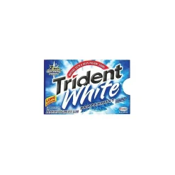 Gum & Mints<Trident White Sugar Free Peppermint Gum, 12 Pieces/Pack, 9/Box (AMC67608)