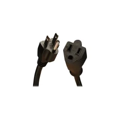 Extension Cords<Tripp Lite 6' Extension Cord, 14 AWG, Black (P024-006)