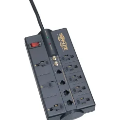 Surge Protectors & Power Strips<Tripp Lite 8 Outlet Surge Protector, 10' Cord, 3240 Joules (TRPTLP810NET)