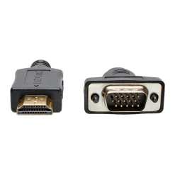 Ethernet Cables<Tripp Lite 6' SVGA to HDMI Video Cable, Male to Male, Black (P566-006-VGA)