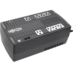 Battery Backup<Tripp Lite AVR Series Ultra-Compact Line-Interactive Battery Backup & Surge Protector w/ USB, 8 Outlets (AVR550U)