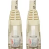 Ethernet Cables<Tripp Lite Cat6 GbE Gigabit Ethernet Snagless Molded Patch Cable UTP White RJ45 M/M 6in 6" (N201-06N-WH)