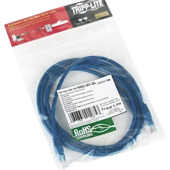 Ethernet Cables<Tripp Lite CAT6/CAT5e/Network Patch Cable, 7ft., Blue