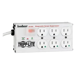 Surge Protectors & Power Strips<Tripp Lite Isobar 6-Outlet Surge Protector, 15' Cord (ISOBAR6ULTRAHG)