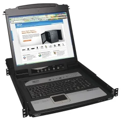 Tripp Lite 8-Port Managed Switch, Black (B020-U08-19-IP)* Ethernet Switches & Splitters