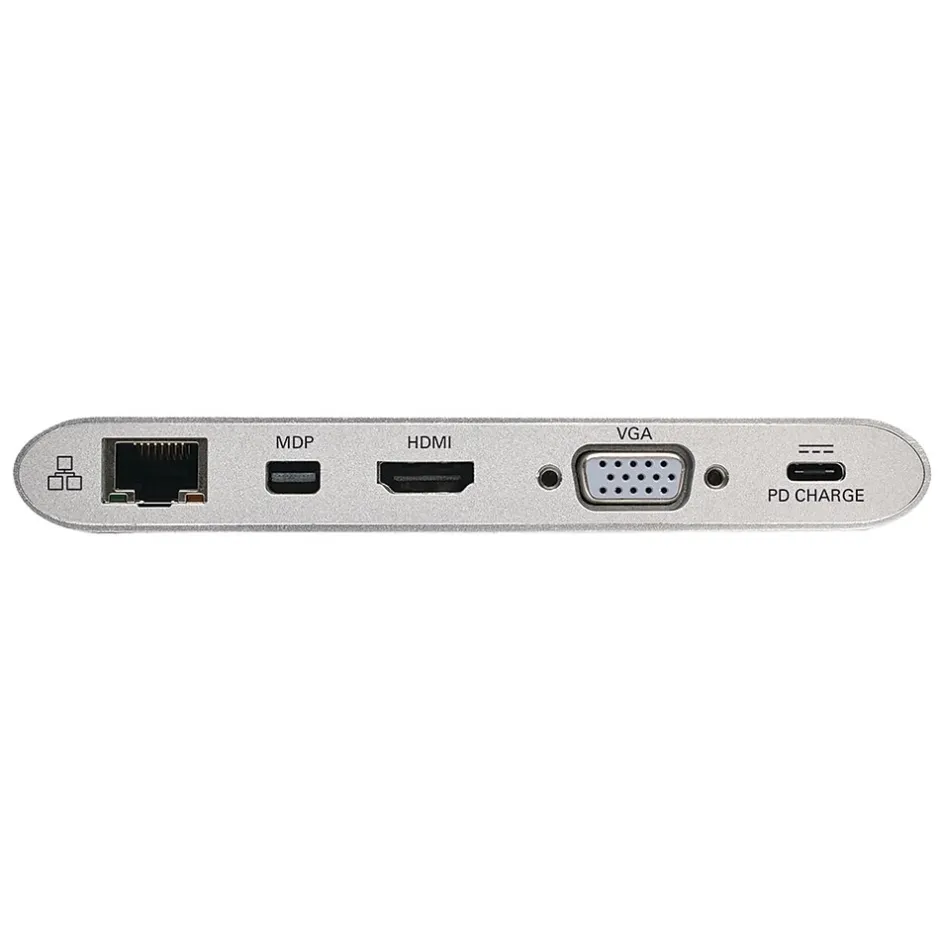 Usb Hubs<Tripp Lite 3-Port USB 3.0 Hub, White (U442-DOCK1)