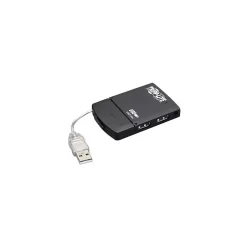 Usb Hubs<Tripp Lite 4-Port USB 2.0 Hub, Black (TRPU222004R)