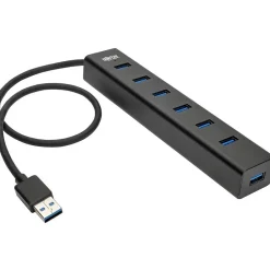 Usb Hubs<Tripp Lite 7-Port USB 3.0 Hub (U360-007-AL)