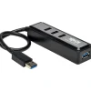 Usb Hubs<Tripp Lite Portable USB 3.0 SuperSpeed Mini Hub, 4-Port