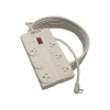 Surge Protectors & Power Strips<Tripp Lite Protect It! 8 Outlets Home/Office Surge Protector, 25' Cord (TLP825)