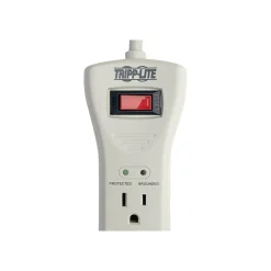 Surge Protectors & Power Strips<Tripp Lite Protect It! 7-Outlet Surge Protector, 7' Cord, Light Gray (TRPSUPER7)