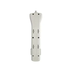 Surge Protectors & Power Strips<Tripp Lite Protect It! 7-Outlet Surge Protector, 7' Cord, Light Gray (TRPSUPER7)