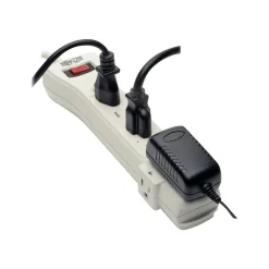 Surge Protectors & Power Strips<Tripp Lite Protect It! 7-Outlet Surge Protector, 7' Cord, Light Gray (TRPSUPER7)
