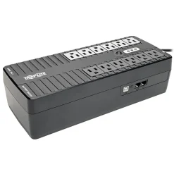 Battery Backup<Tripp Lite UPS 900VA Compact Desktop Battery Backup UPS, 12-Outlets, Black (INTERNET900U)