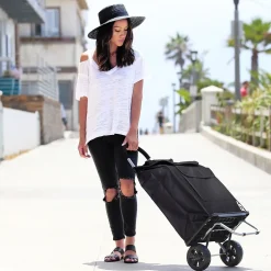 Hand Trucks & Dollies<Trolley Dolly Bigger Folding Hand Truck, 200 lb. Capacity, Black (01-562)