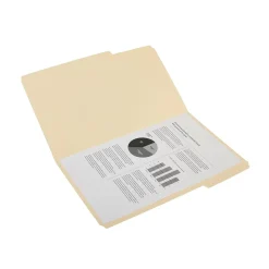 TRU RED ™ 30% Recycled Top-Tab File Folders, 3-Tab, Manila, Legal-Size, 24/Pack (235408/TR58116) Best